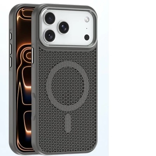 USP Apple iPhone 18 Pro / iPhone 17 Pro (6.3') Armor 3D Mesh Case with MagSafe Grey - TPU Bumper, Drop Resistance, 5 Years Warranty