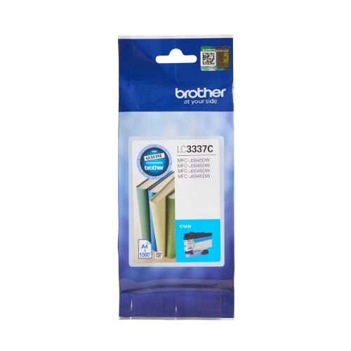 Brother LC3337C *NEW*CYAN INK CARTRIDGE TO SUITMFC-J5945DW/MFC-J6945DW/MFC-J5845DW/MFC-J6545DW-UP TO 1500 PAGES