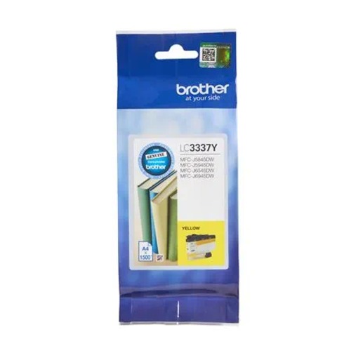 Brother LC3337Y *NEW*YELLOW INK CARTRIDGE TO SUIT MFC-J5945DW/MFC-J6945DW/MFC-J5845DW/MFC-J6545DW-UP TO 1500 PAGES