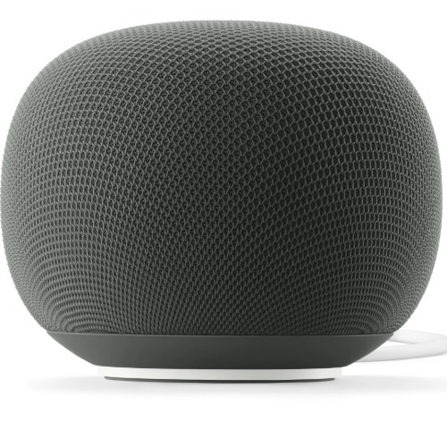 Google Home Speaker - Dark Hazel(GA10554-AU), 1GB/4GB, 360° Sound, Built-in Google Assistant, Smart Home Control, Multi-Room Audio, 2 Years Warranty