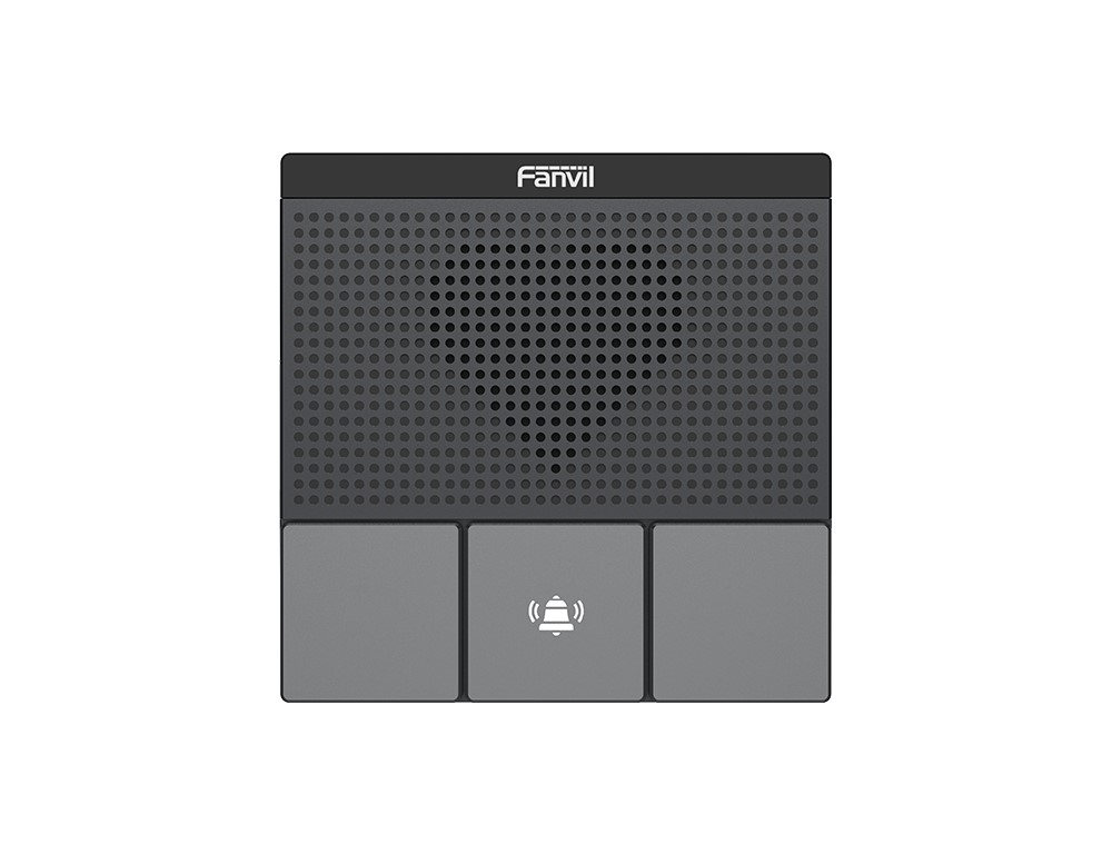 Fanvil A10 Series SIP Mini Intercom, 3-Button 2 SIP Accounts, Built-in 2.4G & 5G Wi-Fi, IP54 Waterproof&Dustproof,  HD Audio, Support PoE, Auto Answer