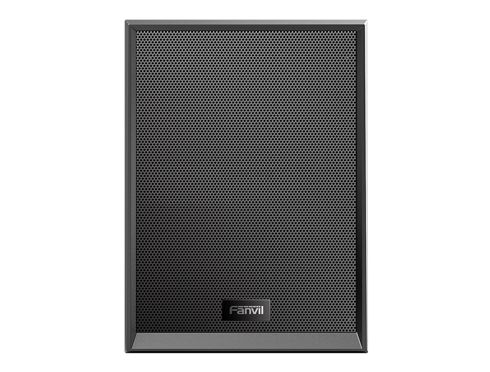 Fanvil A212 Wall-mounted Speaker, Black, Excellent sound quality: Support HD intercom Flexible integration: Support standard SIP protocol 2 SIP lines
