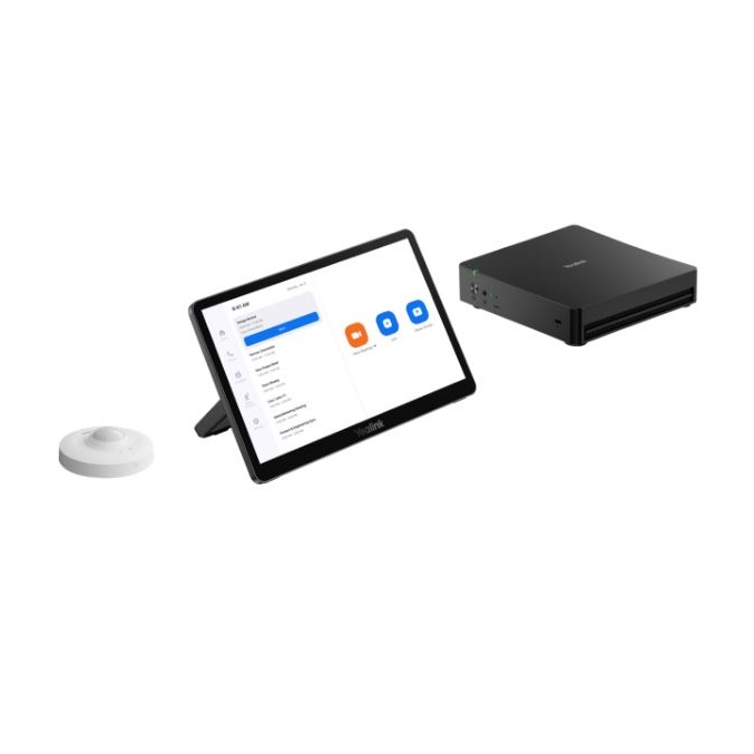 Yealink MCoreKit-C5U-ZR Microsoft Teams Rooms system, 1xMCore Pro mini-PC, 1xMTouch Plus touch panel, 1xRoomSensor, YL RoomConnect Room Control Softwa