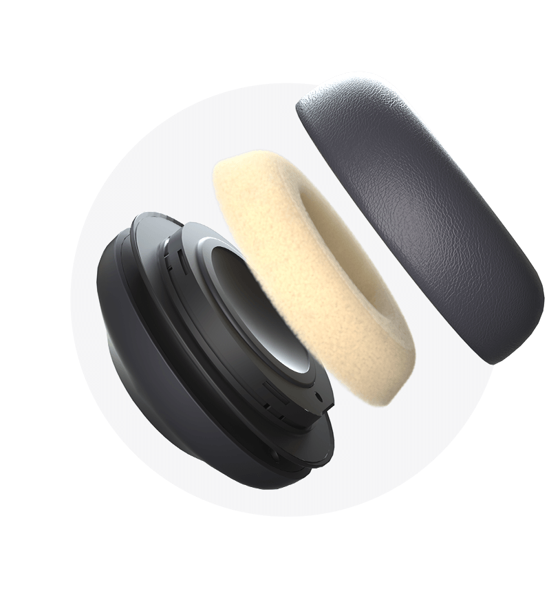*LAST STOCK  Yealink YHA LEC UH37 1 Replacement Ear Cushion for the UH37 Headset - 1 pair