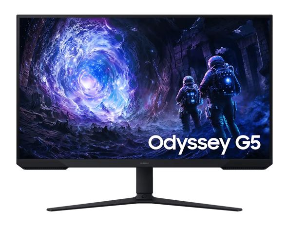 Samsung Odyssey G51F 32' QHD Gaming Monitor 2K 2560x1440 180Hz16:9 5ms VA FreeSync HDR10 DisplayPort HDMI Tilt Swivel Pivot VESA Headphone 3YR WTY