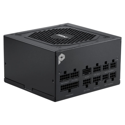 MSI MAG A850GL PCIE5 850W 80+ Gold Fully Modular Power Supply | ATX 3.1 Ready, PCIe 5.1 600W GPU Connector, 120mm FDB Fan, Active PFC, Full Protection