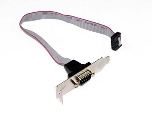 Server - Generic DB9 Serial Header Cable with Low Profile Bracket - 30cm cable length