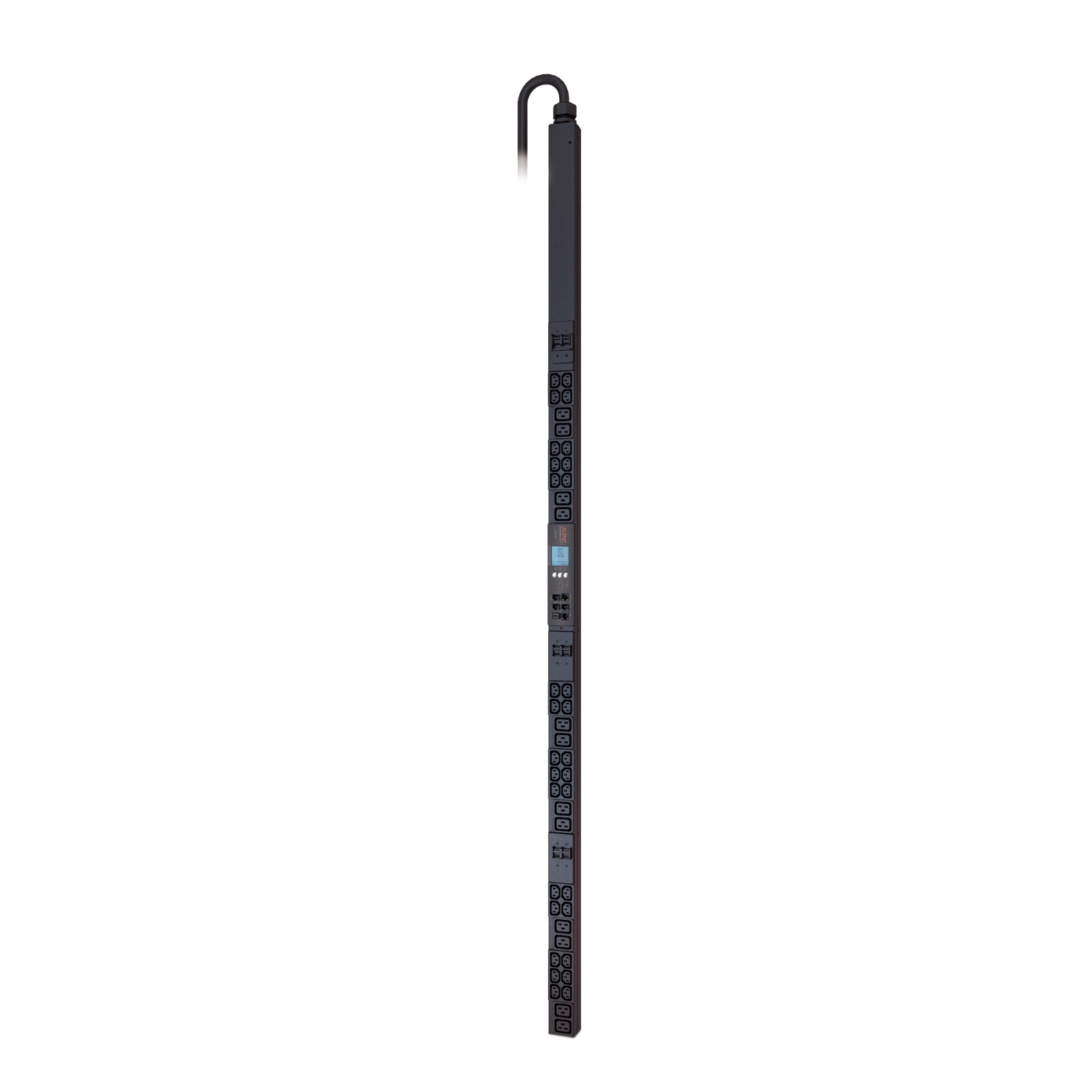 APC Netshelter Metered Rack PDU, 0U, 230V/24A Input, 12x IEC C19 & 30x IEC C13 Outlets