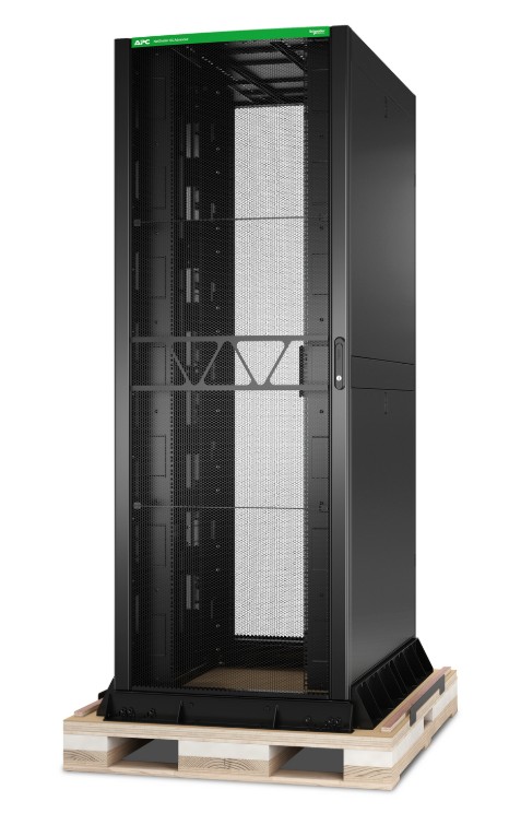 APC NetShelter SX Advanced Rack, High Strength, 48U, 2258H x 800W x 1295D mm, with Shock Package, Black