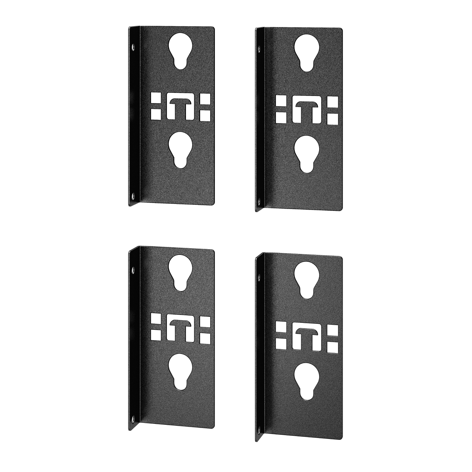 APC Easy Rack PDU Mounting Brackets, Single Width, 2 Pairs