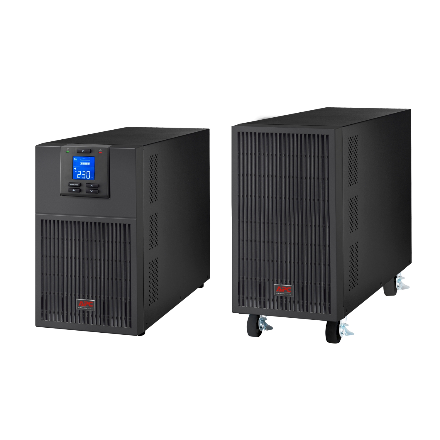 APC Easy UPS 10000VA/10000W Online UPS, Tower, 230V/HW Input, HW Outlet, Lead Acid Battery, W/ Extended Battery Pack