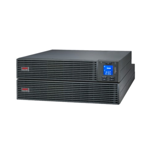 APC Easy UPS 1000VA/900W Online UPS, 4U Rackmount, 230V/10A Input, 3x IEC C13 Outlets, Lead Acid Battery, W/ Extended Battery Pack, W/ Rail Kit