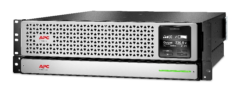 APC Smart-UPS 1500VA/1350W Online UPS, 3U Rackmount, 230V/10A Input, 8x IEC C13 Outlets, Li-Ion Battery, W/ Network Card, W/ Rail Kit