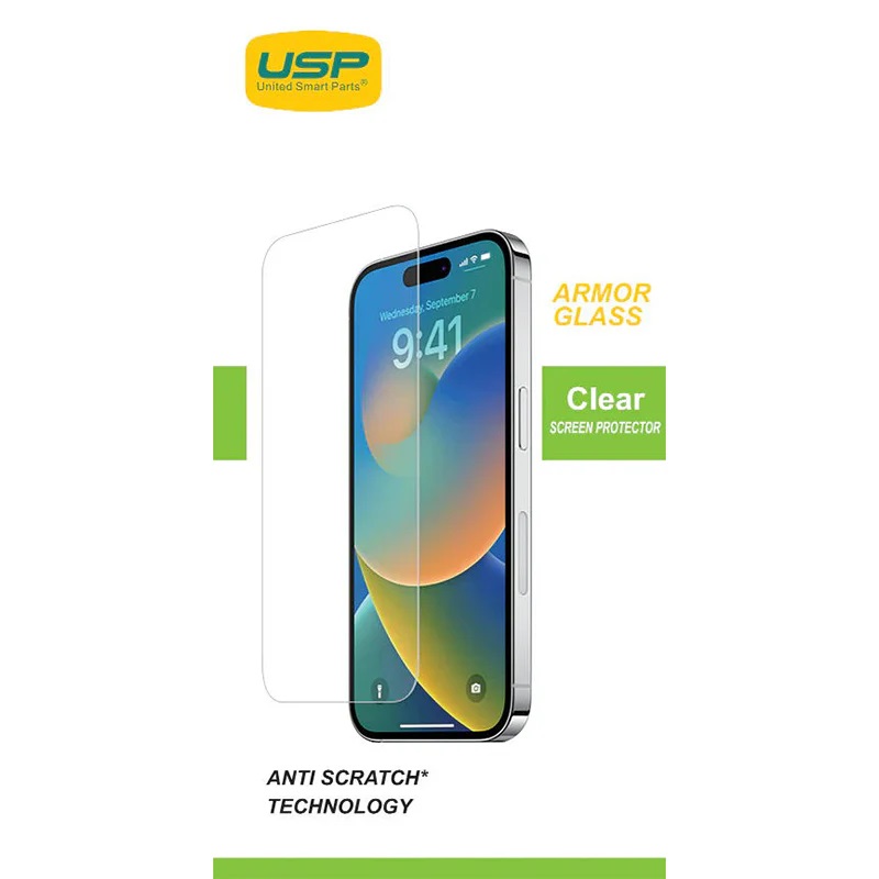USP Samsung Galaxy A57 5G / Galaxy S26 FE 5G / Galaxy S25 FE(6.7') Armor Glass Screen Protector - 9H Hardness, Scratch-Resistance, 5 Years Warranty