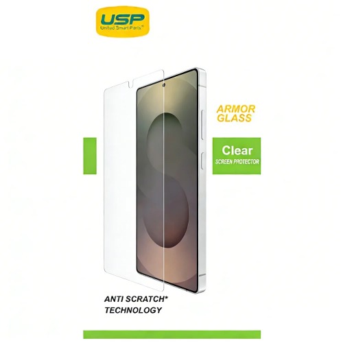 USP Samsung Galaxy S26 Plus 5G (6.7') Armor Glass Screen Protector - 9H Hardness, Scratch-Resistance, 5 Years Warranty