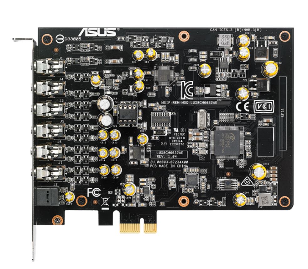 ASUS Xonar AE Internal 7.1 Channels PCI-E