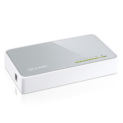 TP-Link TL-SF1008D Network Switch Unmanaged Fast Ethernet (10/100) White