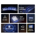 Mercusys MA86XE AXE5400 Wi-Fi 6E Bluetooth 5.2 PCIe Adapter