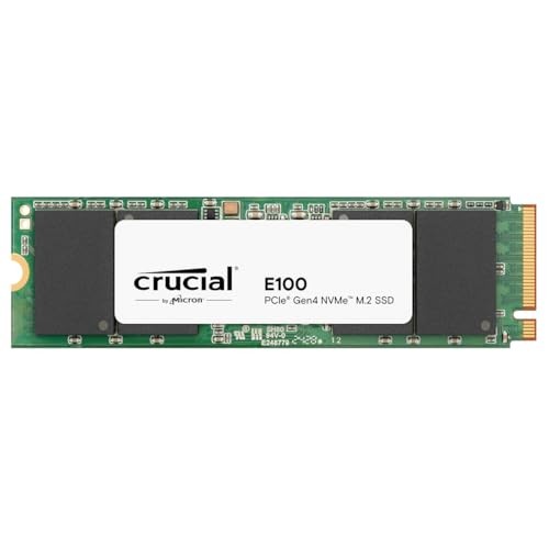 Crucial E100 1TB Gen4 NVMe SSD