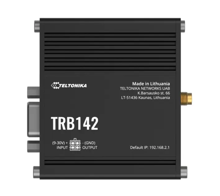 Teltonika TRB142 Industrial Rugged LTE RS232 Gateway