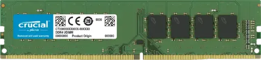 Crucial 8GB (1x8GB) DDR4 UDIMM 3200MHz
