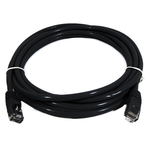 [CB8W-PL6A-0.5BLK] 8Ware CAT6A Cable 0.5m - Black