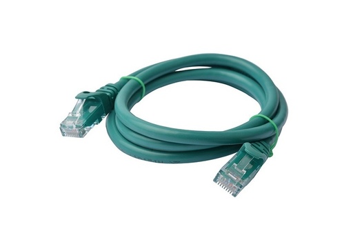 [CB8W-PL6A-1GRN] 8Ware CAT6A Cable 1m - Green