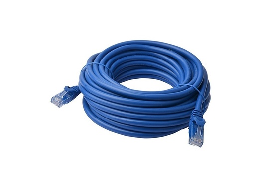 [CB8W-PL6A-15BLU] 8Ware CAT6A Cable 15m - Blue