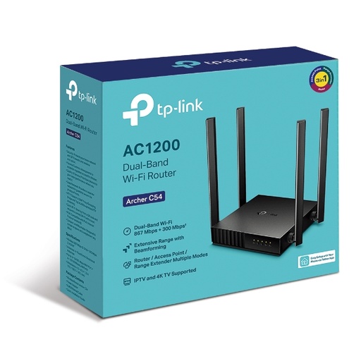 [NWTL-ARCHERC54] TP-Link Archer C54 AC1200 Dual Band Wi-Fi Router