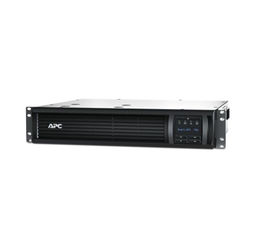[UPAPC-SMT750RMI2UC] APC Smart-UPS 750VA/500W Line Interactive UPS, 2U RM, 230V/10A Input, 4x IEC C13 Outlets, Lead Acid Battery, SmartConnect LCD