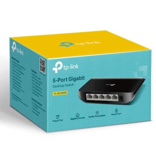[NWTL-SG1005D] TP-Link TL-SG1005D 5-port Desktop Gigabit Switch