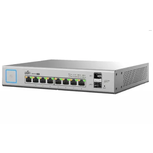 [NHU-US-8-150W] Ubiquiti UniFi Switch 8-port Managed PoE+ Gigabit Switch 
